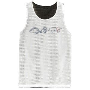 Fish Taco Oyster Ditch Ham Wallet Mesh Reversible Basketball Jersey Tank