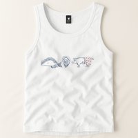 Fish Taco Oyster Ditch Ham Wallet Tank Top