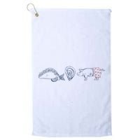Fish Taco Oyster Ditch Ham Wallet Golf Towel