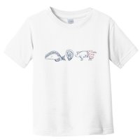 Fish Taco Oyster Ditch Ham Wallet Toddler T-Shirt