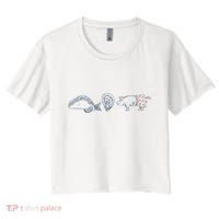 Fish Taco Oyster Ditch Ham Wallet Crop Top