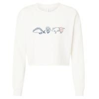 Fish Taco Oyster Ditch Ham Wallet Cropped Pullover Crew