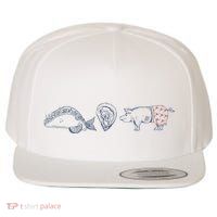 Fish Taco Oyster Ditch Ham Wallet Wool Snapback Cap