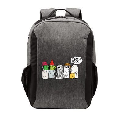 Funny Trick Or Treat Halloween Ghost Costume I Got A Rock Vector Backpack