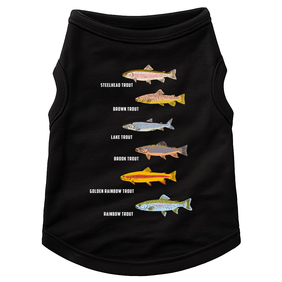 Funny Types Of Trout Fish Species Fishing Angling Doggie Tank