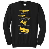 Funny Types Of Trumpet Player Marching Jazz Band Sweatshirt