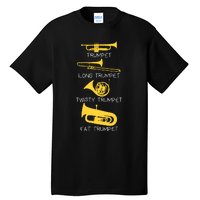 Funny Types Of Trumpet Player Marching Jazz Band Tall T-Shirt