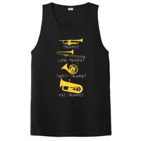 Funny Types Of Trumpet Player Marching Jazz Band PosiCharge Competitor Tank