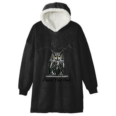 Flaco The Owl Hooded Wearable Blanket