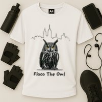 Flaco The Owl Cooling Performance Crew T-Shirt