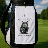 Flaco The Owl Golf Towel