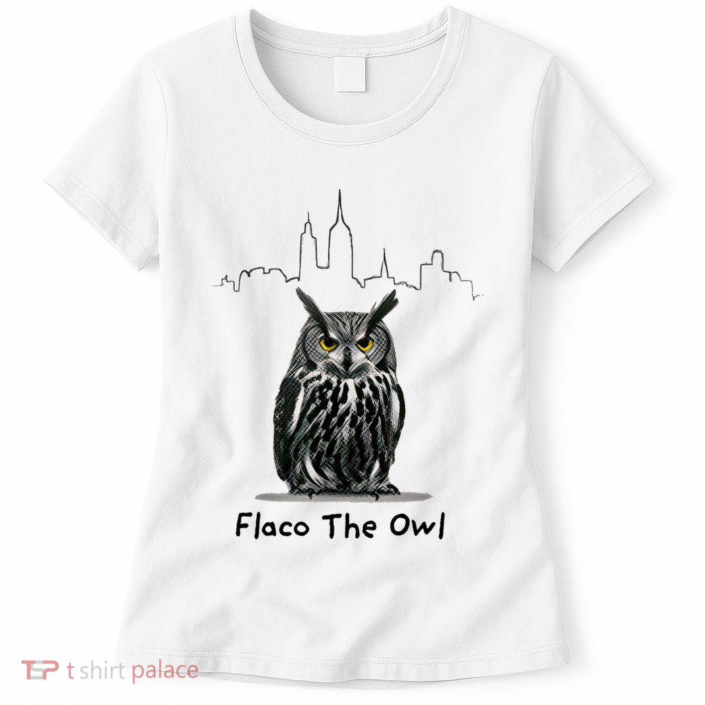 Flaco The Owl Womens T-Shirt