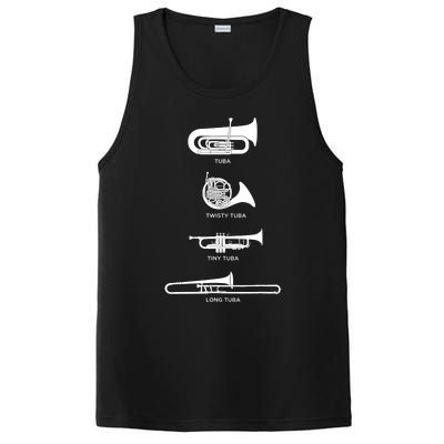 Funny Types Of Tuba PosiCharge Competitor Tank