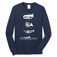 Funny Types Of Tuba Long Sleeve Shirt