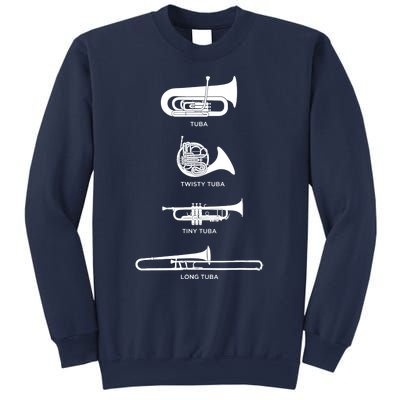 Funny Types Of Tuba Sweatshirt