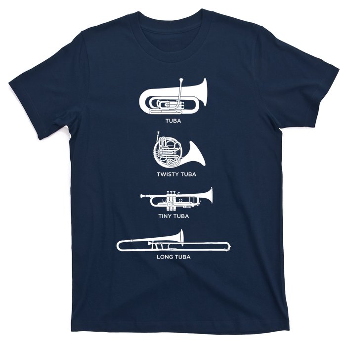 Funny Types Of Tuba T-Shirt