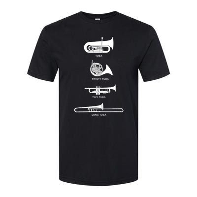 Funny Types Of Tuba Softstyle CVC T-Shirt