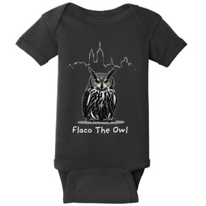 Flaco The Owl Baby Bodysuit