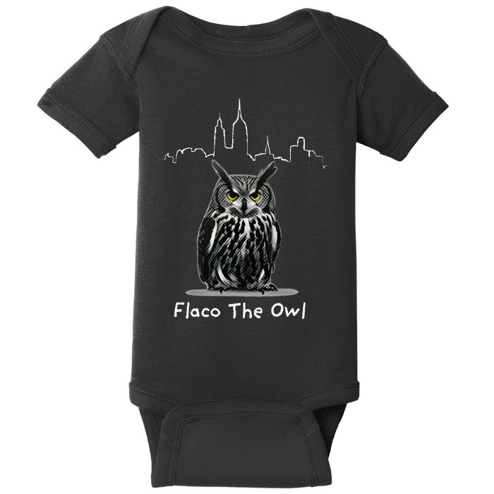 Flaco The Owl Baby Bodysuit