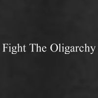 Fight the Oligarchy Crop Fleece Hoodie
