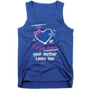 Free Throws Or Purple Bows Your Mother Loves You Gift Tank Top