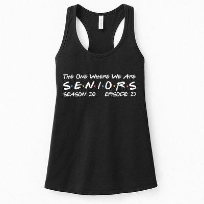 Funny The One Where We Are Seniors Season 20 Episode 23 Womens Tank Top