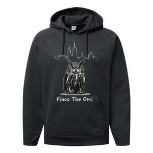 Flaco The Owl Performance Fleece Hoodie