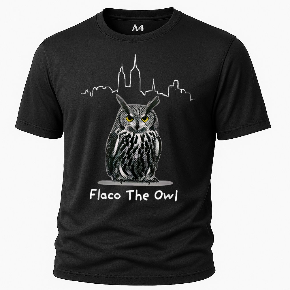 Flaco The Owl Cooling Performance Crew T-Shirt