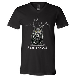 Flaco The Owl V-Neck T-Shirt