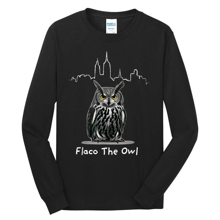 Flaco The Owl Tall Long Sleeve T-Shirt