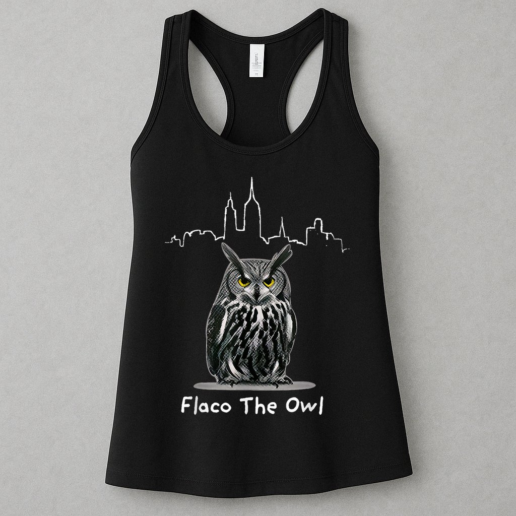 Flaco The Owl Womens Tank Top