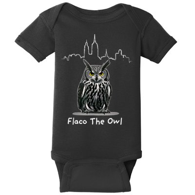 Flaco The Owl Baby Bodysuit