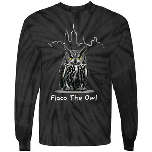 Flaco The Owl Tie-Dye Long Sleeve Shirt