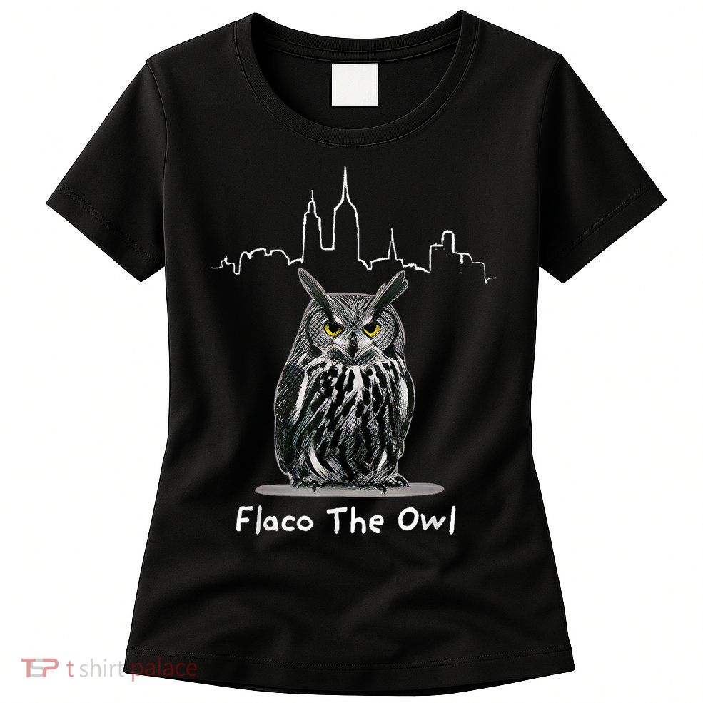Flaco The Owl Womens T-Shirt