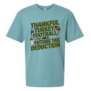 Funny Thanksgiving Pregnancy Announcement Dad To Be 2025 Sueded Cloud Jersey T-Shirt