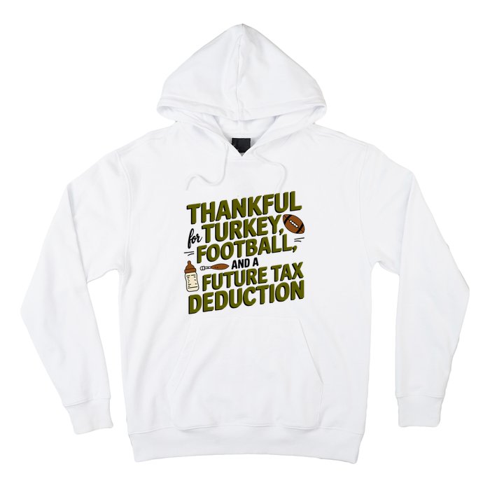 Funny Thanksgiving Pregnancy Announcement Dad To Be 2025 Hoodie