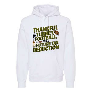 Funny Thanksgiving Pregnancy Announcement Dad To Be 2025 Premium Hoodie