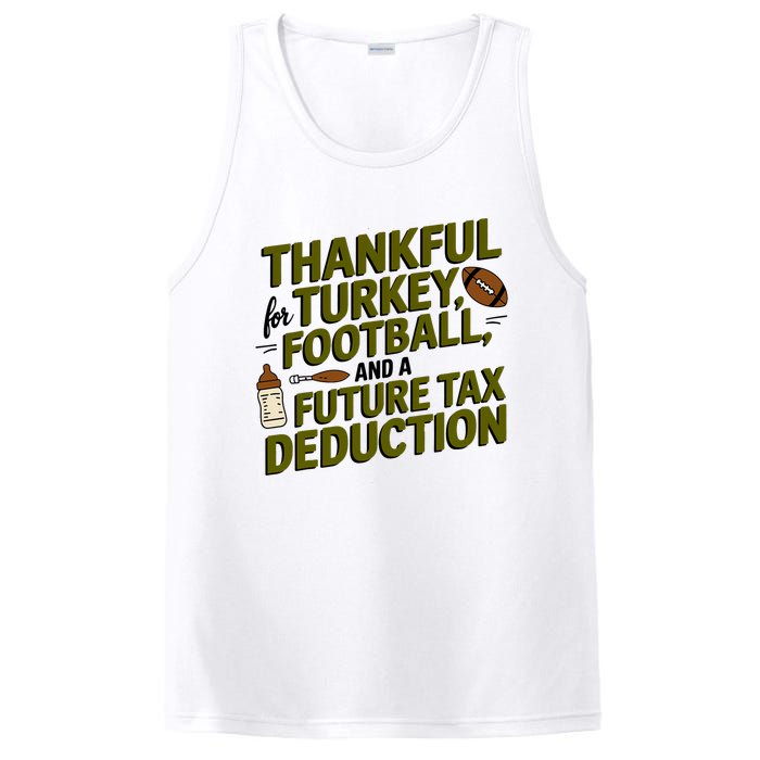 Funny Thanksgiving Pregnancy Announcement Dad To Be 2025 PosiCharge Competitor Tank