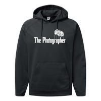 Funny The Photographer Photography Camera Performance Fleece Hoodie