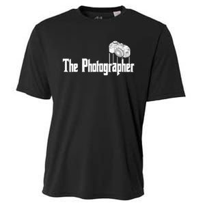 Funny The Photographer Photography Camera Cooling Performance Crew T-Shirt