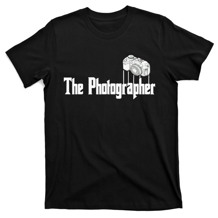 Funny The Photographer Photography Camera T-Shirt