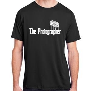 Funny The Photographer Photography Camera Adult ChromaSoft Performance T-Shirt