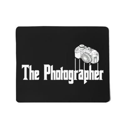 Funny The Photographer Photography Camera Mousepad