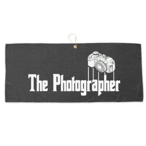 Funny The Photographer Photography Camera Large Microfiber Waffle Golf Towel