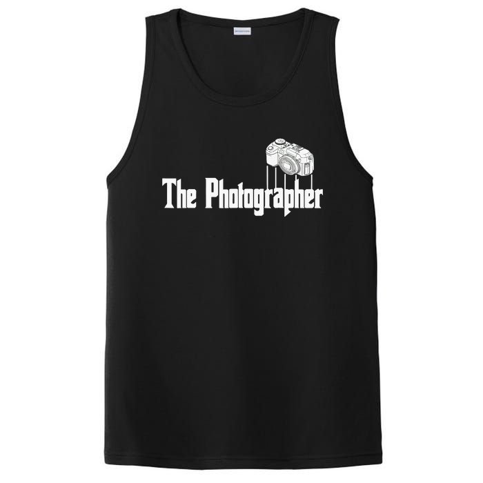 Funny The Photographer Photography Camera PosiCharge Competitor Tank