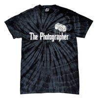 Funny The Photographer Photography Camera Tie-Dye T-Shirt