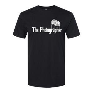 Funny The Photographer Photography Camera Softstyle CVC T-Shirt