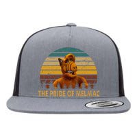 Funny The Pride Of Melmac Alf Alien Vintage Gift Flat Bill Trucker Hat