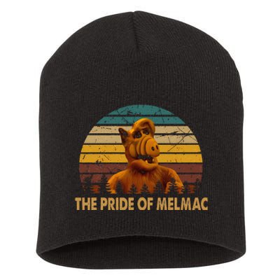 Funny The Pride Of Melmac Alf Alien Vintage Gift Short Acrylic Beanie