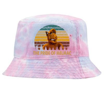 Funny The Pride Of Melmac Alf Alien Vintage Gift Tie-Dyed Bucket Hat